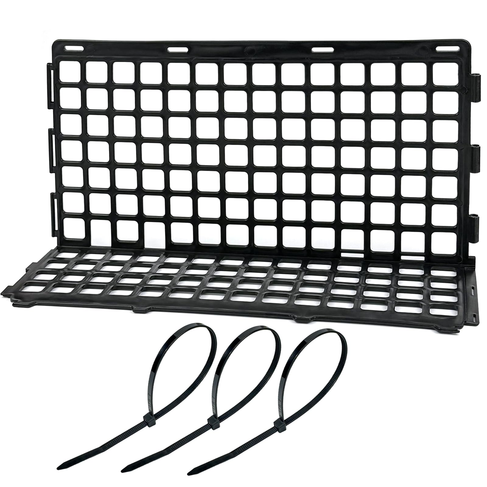 Neehows 12 Pcs Under Couch Blocker for Pets, Bed Blocker with 100 Durable Zip Ties (25cm length, 5mm width), Plastic Under Sofa 