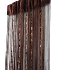 ave split 100cmX200cm Decorative Door String Curtain Beads Wall Panel Fringe Window Room Divider Blind for Coffee House Restaura
