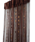 ave split 100cmX200cm Decorative Door String Curtain Beads Wall Panel Fringe Window Room Divider Blind for Coffee House Restaura