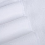 Polyte Microfiber Quick Dry Lint Free Bath Towel, 57 X 30 In, Pack Of 4 (White)