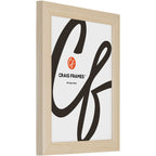 Craig Frames Contemporary, 15X15 Picture Frame, Natural