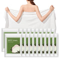 Tvvcalk Disposable Bath Towels, 20 Pack 55 x 27.5 Ultra Soft, Quick Dry Disposable Body Towel, Portable Travel Towel for Hotel C