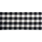 Dii Buffalo Check Collection, Classic Farmhouse Table Runner, 14X72, Black & White