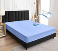 Sufdari Twin Xl Mattress Protector,Waterproof Mattress Protector,Fitted Sheet Style Mattress Cover With 18' Deep Pocket,Washable And Comfortable-Blue,Twin Xl