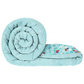 Story@Home Comforter Single Bed Blankets For Winter | 180Gsm Microfiber Quilt Single Bed | 150X 225Cm | Ac Comforter | Blue Soft