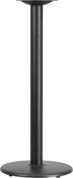 18 Round Restaurant Table Base with 3 Dia. Bar Height Column