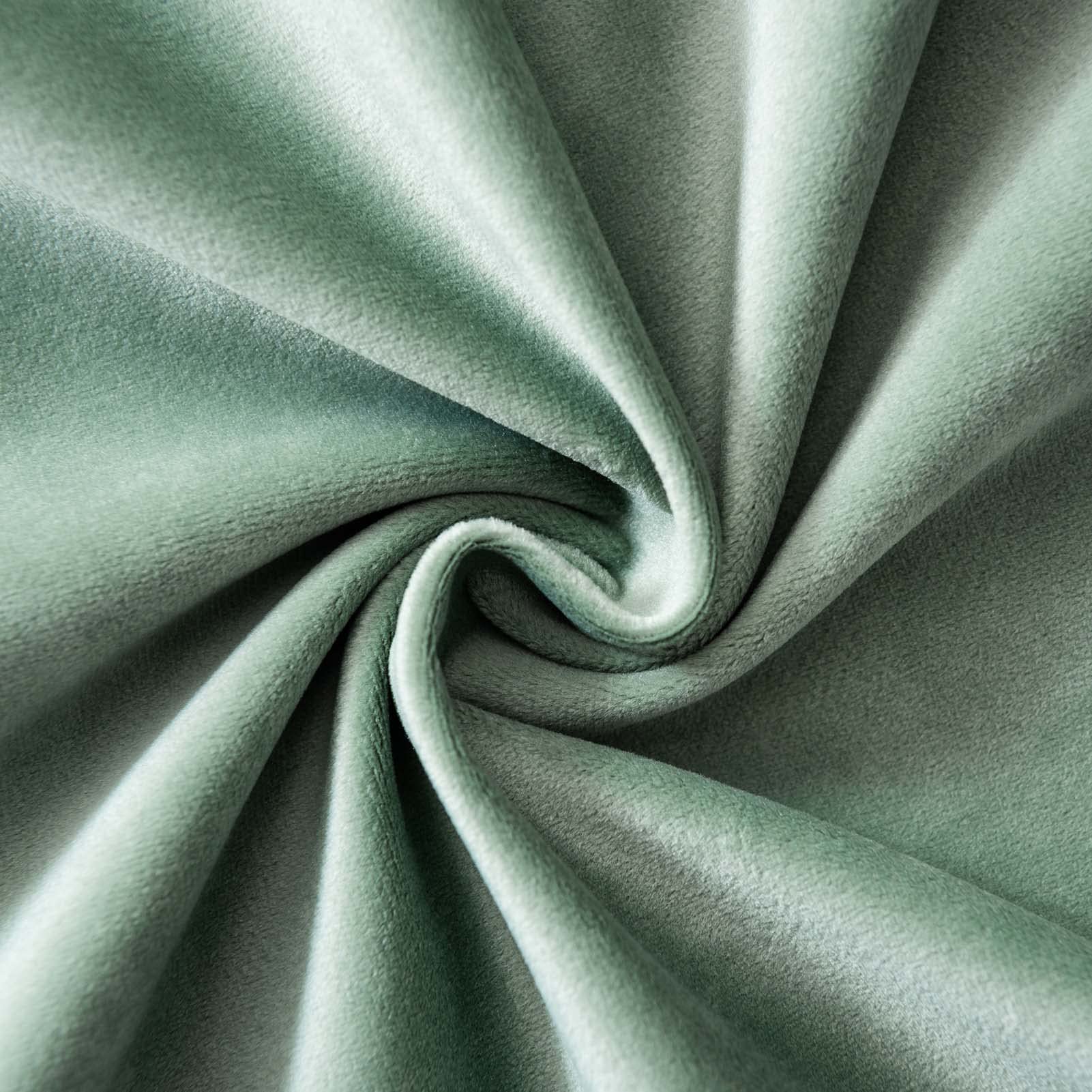 Juspurbet Sage Velvet Throw Pillow Covers 16X16 Inch Set Of 2 For Living Room Couch Sofa Bedroom Decorative Square Solid Soft Cu