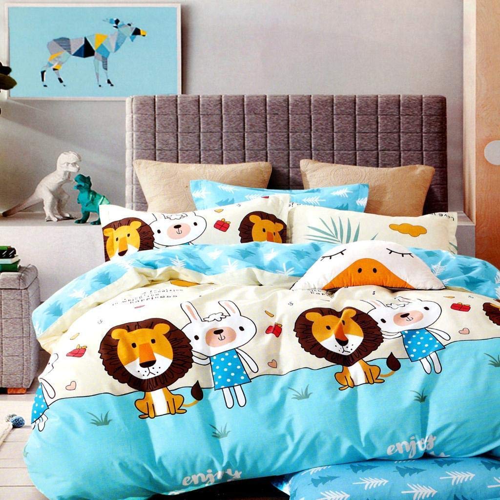 Riftree Glace Cotton Single Bed Kids Comforter 60 X 100 Inches Or 153 X 254 Cms (Loin)