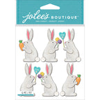 Jolees Boutique Dimensional Stickers, Easter Bunnies