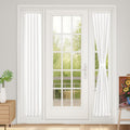 Vatge Door Curatins for Doorway - Sidelight Drapery Panel for French Door, 50% Sunlight Blocking Curtains for Front Door, 1 Pane