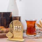 Hhdatc Ramadan Advent Calendar Wooden Decorations,30 Day Countdown Til Eid Gift For Kids