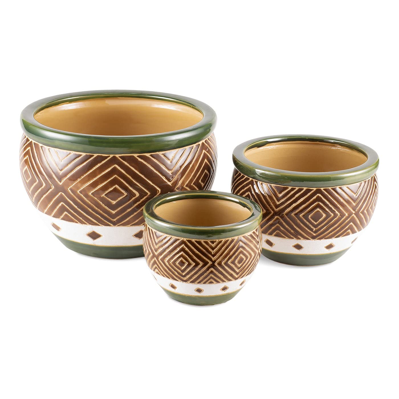 Home Locomotion 10013367 Jade Planters Trio