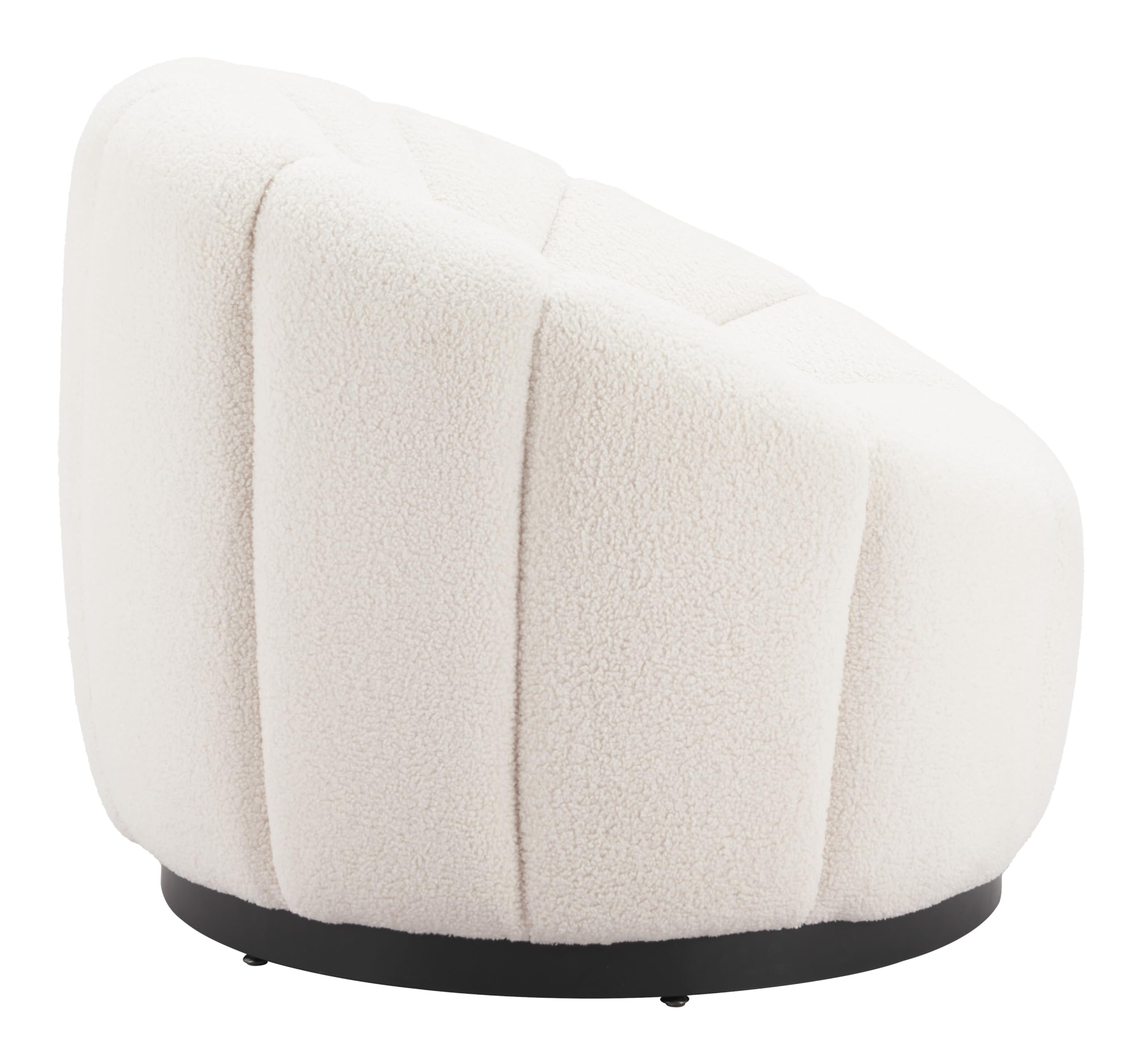 Zuo Bhutan Accent Chair Cream