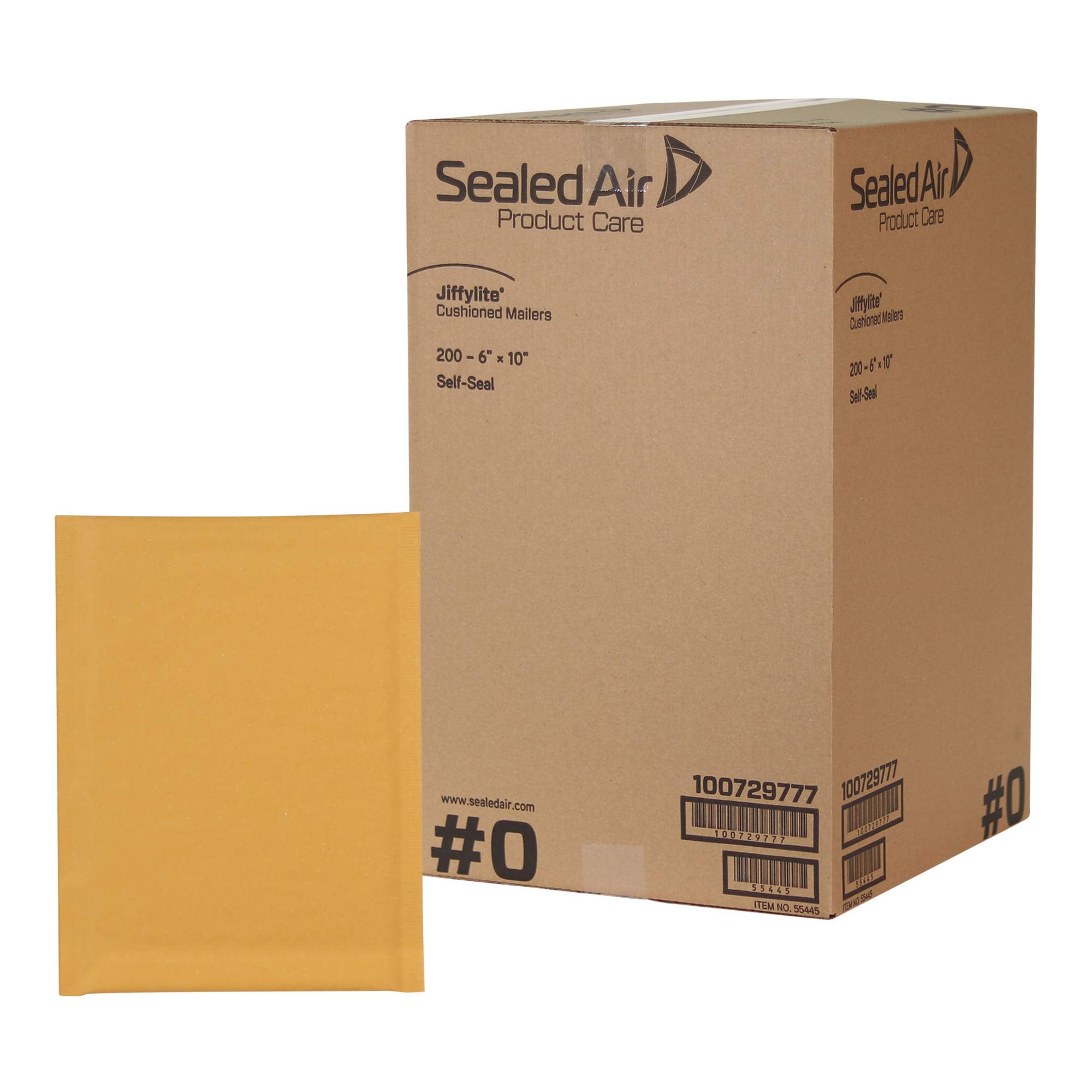 Sealed Air Superior Envelope, 6 X 10' (55445), Manila