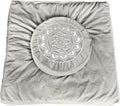 Florensi Meditation Cushion & Mat Value Bundle- Premium Meditation Cushion Set For Women And Men - Velvet Washable Cover - Buckw