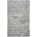 Rizzy Home Alora Decor Pearl 7'6"X9'6" Solid Gray Hand-Tufted Area Rug