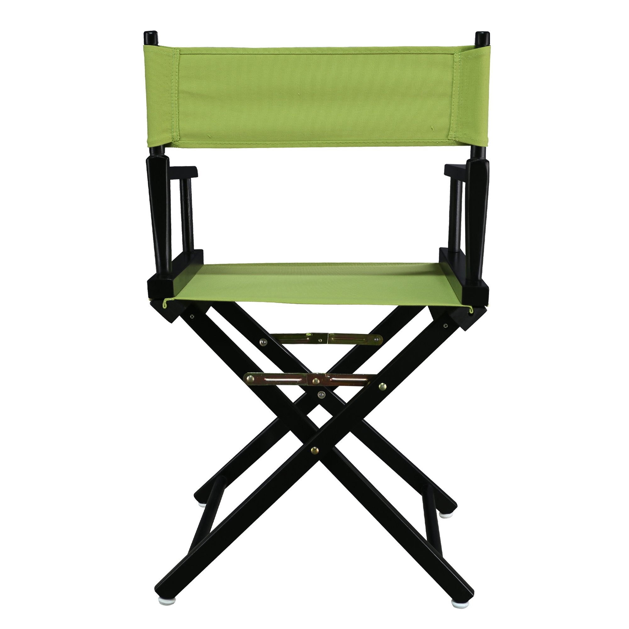 Casual Home 200-02/021-72 Director Chair 18" - Classic Height Blackframe/Lime Green Canvas
