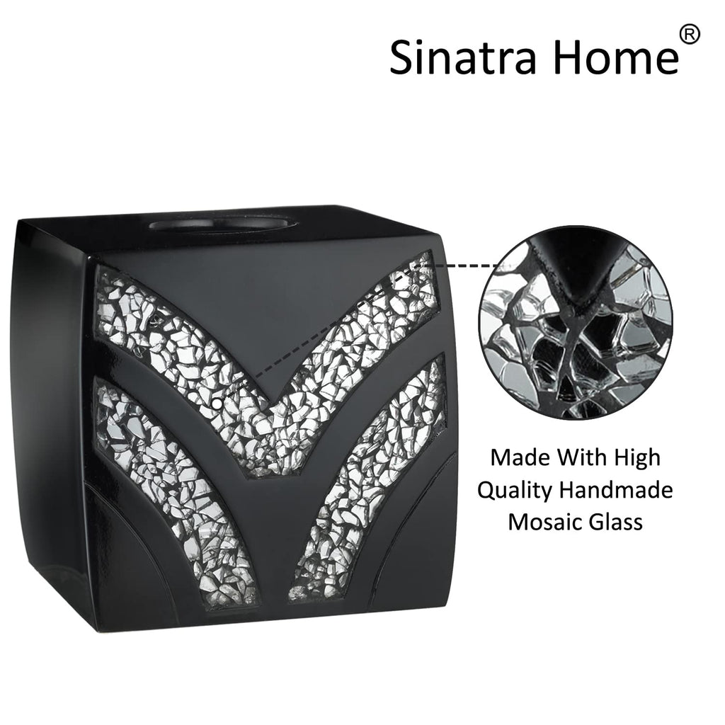 Popular Bath Sinatra Modern Bath Tissue Box Modern Classic Contemporary Decorative Beautiful Designs Bathroom Decor For Home Lux