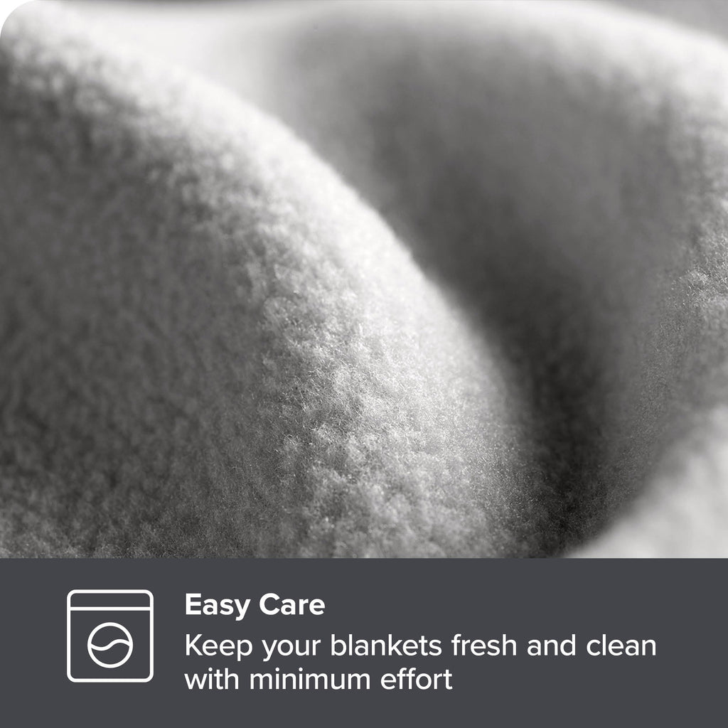 Bare Home Polar Fleece Blanket - King Blanket - Light Grey - Warm & Cozy - Premium Fleece Blanket - Blanket For Bed, Sofa, Campi