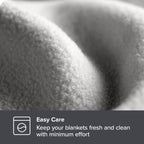 Bare Home Polar Fleece Blanket - King Blanket - Light Grey - Warm & Cozy - Premium Fleece Blanket - Blanket For Bed, Sofa, Campi