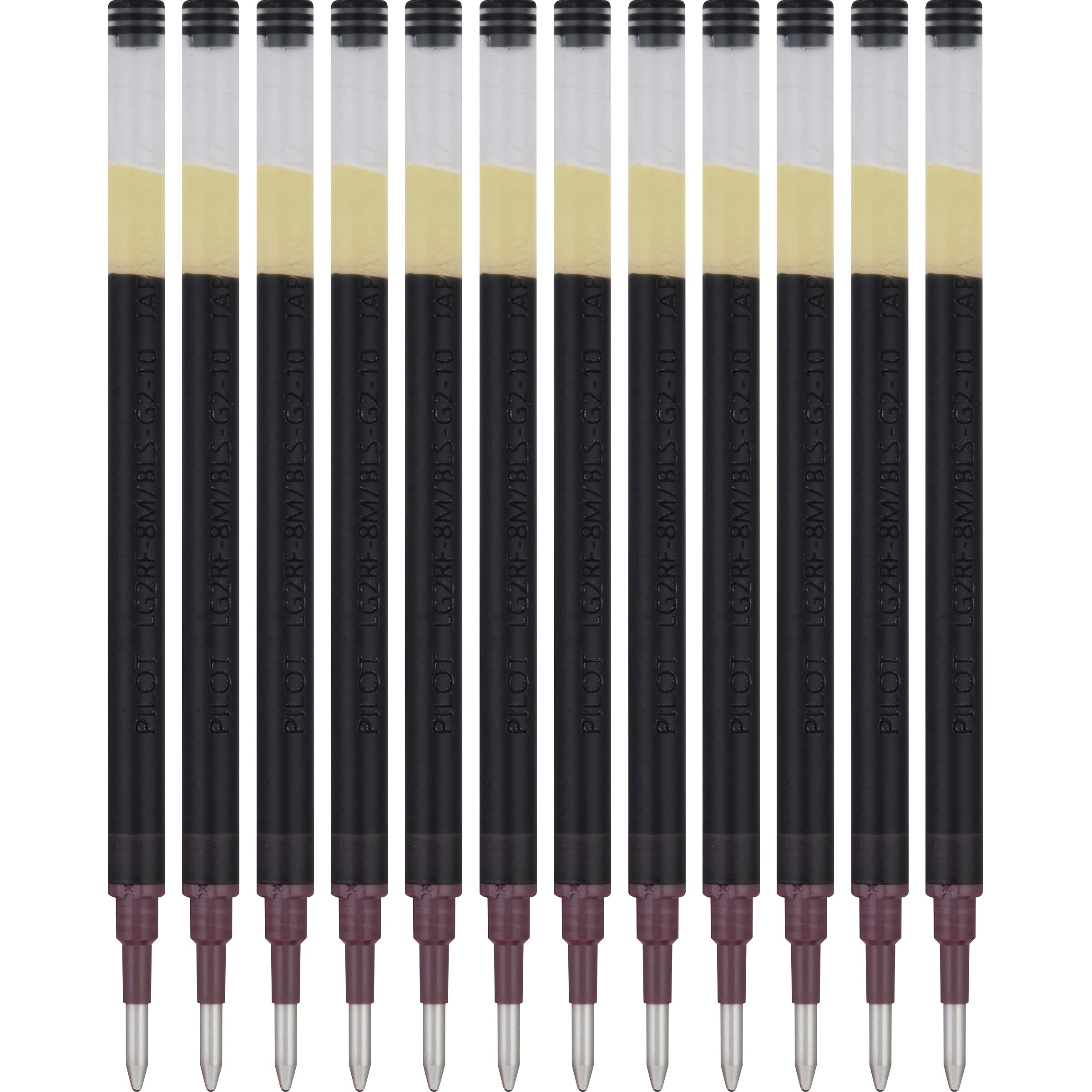 PILOT G2 Gel Ink Refills, Bold Point 1.0mm, Black Ink, 12-Pack, Model 18538