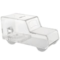 Mcb - Ambulance / Truck Acrylic Box - Charity Box - Collection Box - Collection Box - Tip Container (Clear)