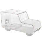 Mcb - Ambulance / Truck Acrylic Box - Charity Box - Collection Box - Collection Box - Tip Container (Clear)