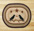 Earth Rugs Rug, 20 x 30, Burgundy/Mustard