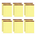 Tops 8.5 X 11 Legal Pads, 12 Pack, The Legal Pad Brand, Wide Ruled, Yellow Paper, 50 Sheets Per Writing Pad, Made In The Usa (75