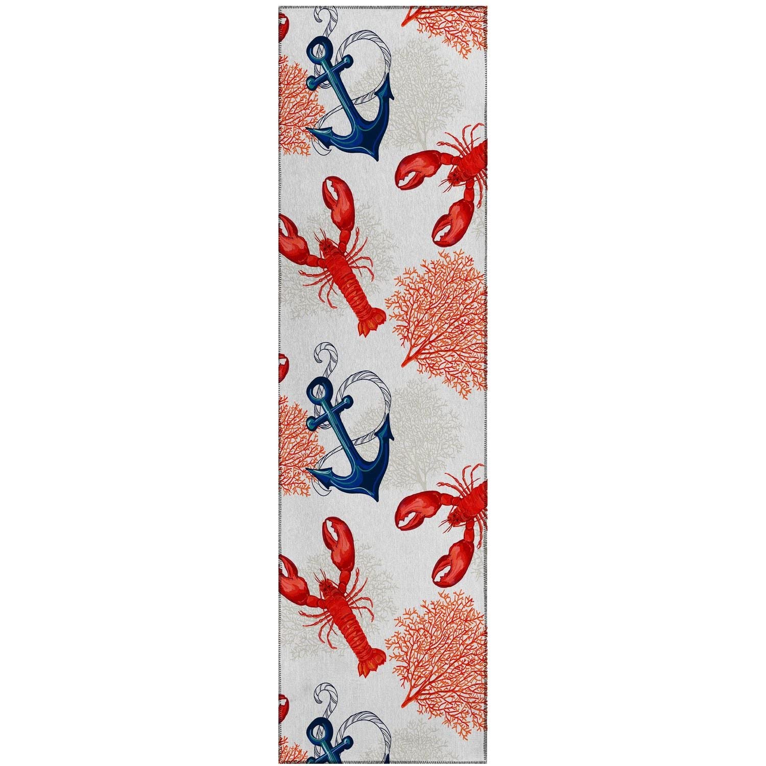 Harbor Ha4 Ivory Coastal Rug Runner 2' 3" X 7 ' 6"