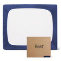 Rest® Evercool®+ Fitted Sheet, Cali King, Midnight Blue, 15' Deep (Up To 18’’), Breathable Bedding For Hot Sleeper And Night Sweats, Bed Sheet With Ionic+ Self-Cleaning Silver Yarn For Sensitive Skin
