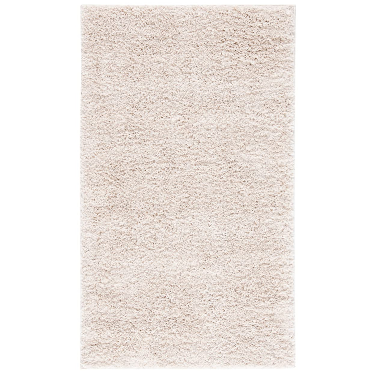 SAFAVIEH August Shag Collection Accent Rug - 2 x 3, Beige, Solid Design, Non-Shedding & Easy Care, 1.2-inch Thick Ideal for Hi