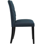 Modway Duchess Fabric Set Of 2, Two Dining Chairs, Azure