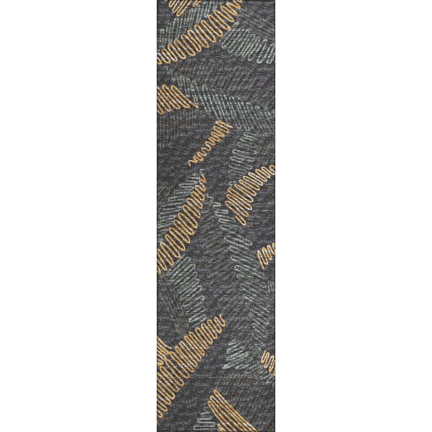 Sedona Sn11 Grey Transitional Rug Runner 2' 3" X 7 ' 6"