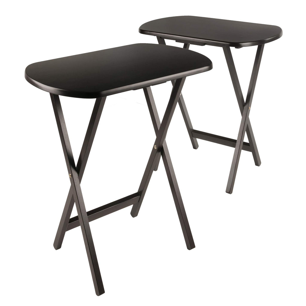 Winsome Corbett Snack Table Set 23294 Engineered Wood Coffee Oversized Foldable