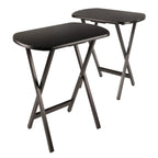 Winsome Corbett Snack Table Set 23294 Engineered Wood Coffee Oversized Foldable