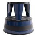 Cramer Kik Step Steel Step Stool - Two Step Stool, Holds 350 lbs (Blue)