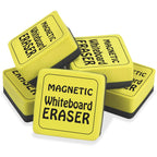The Pencil Grip, Tpg355, Magnetic Whiteboard Eraser, 12 / Pack, Yellow
