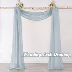 Donren Sheer Canopy Bed Curtains Panels- Elegant Solid Voile Sheer Valance Topper Long Window Treatment Scarf For Villa/Cottage