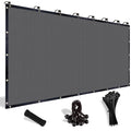 Shade&Beyond 90% Sun Shade Cloth With Grommets, 10' X 20' Pergola Shade Cover Canopy, Mesh Tarp Sun Screens For Patio, Outdoor,