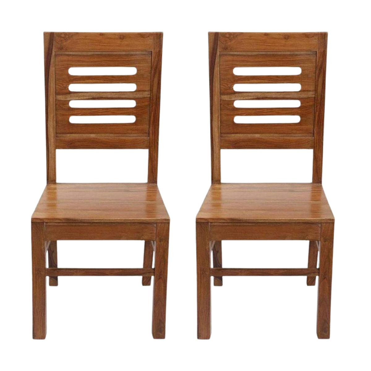 Genuine Decor Solid Sheesham Wood Dining Chair | Wooden Dining Room Chair For Dining Table, Kitchen & Home | Sturdy & Comfortabl