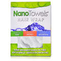 Nano Towels Hair Drying Wrap Twisty Towel | Designed for Drying Fine, Delicate, Thinning, Curly and Frizzy Hair | Replaces Hair 