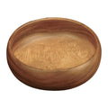 Pacific Merchants Trading Acaciaware Round Calabash Bowl, 6-Inch by 2-Inch
