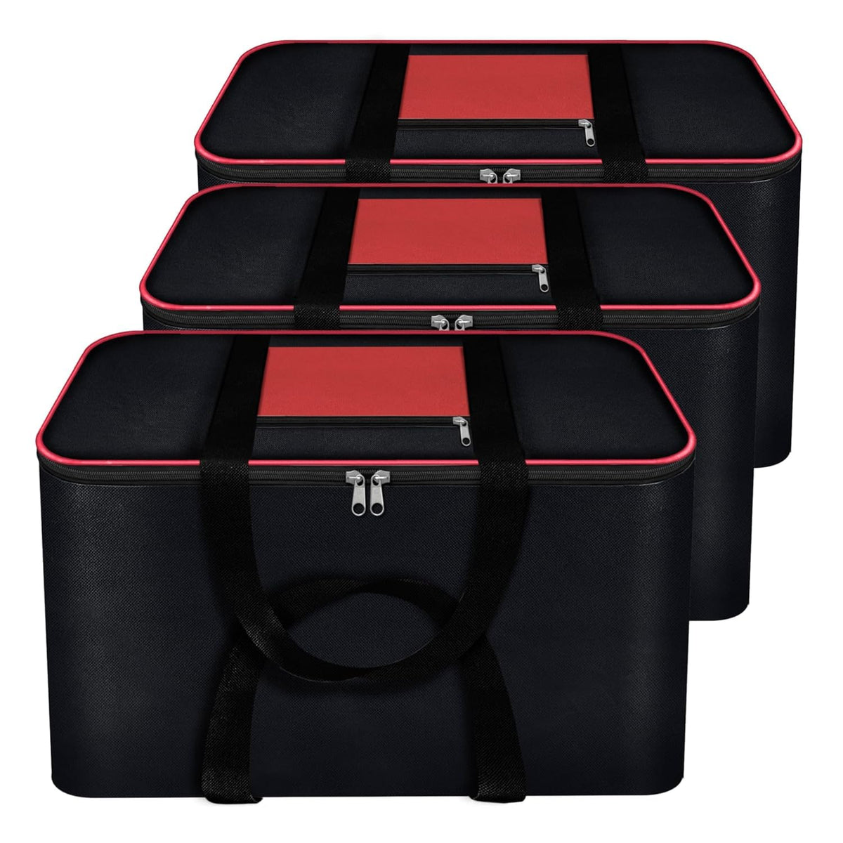 TAGPR 2pcs storage box and organiser bags for clothes large wardrobe organizer Clothes under bed Bag Cloth Non Woven Bin Bags St