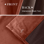 Lazzzy Orange Velvet Curtains Room Darkening Thermal Insulated Curtains 72 Inch Long Window Drapes For Bedroom Living Room Super Soft Luxury Rod Pocketwindow Treatment 2 Panels, Rust Red