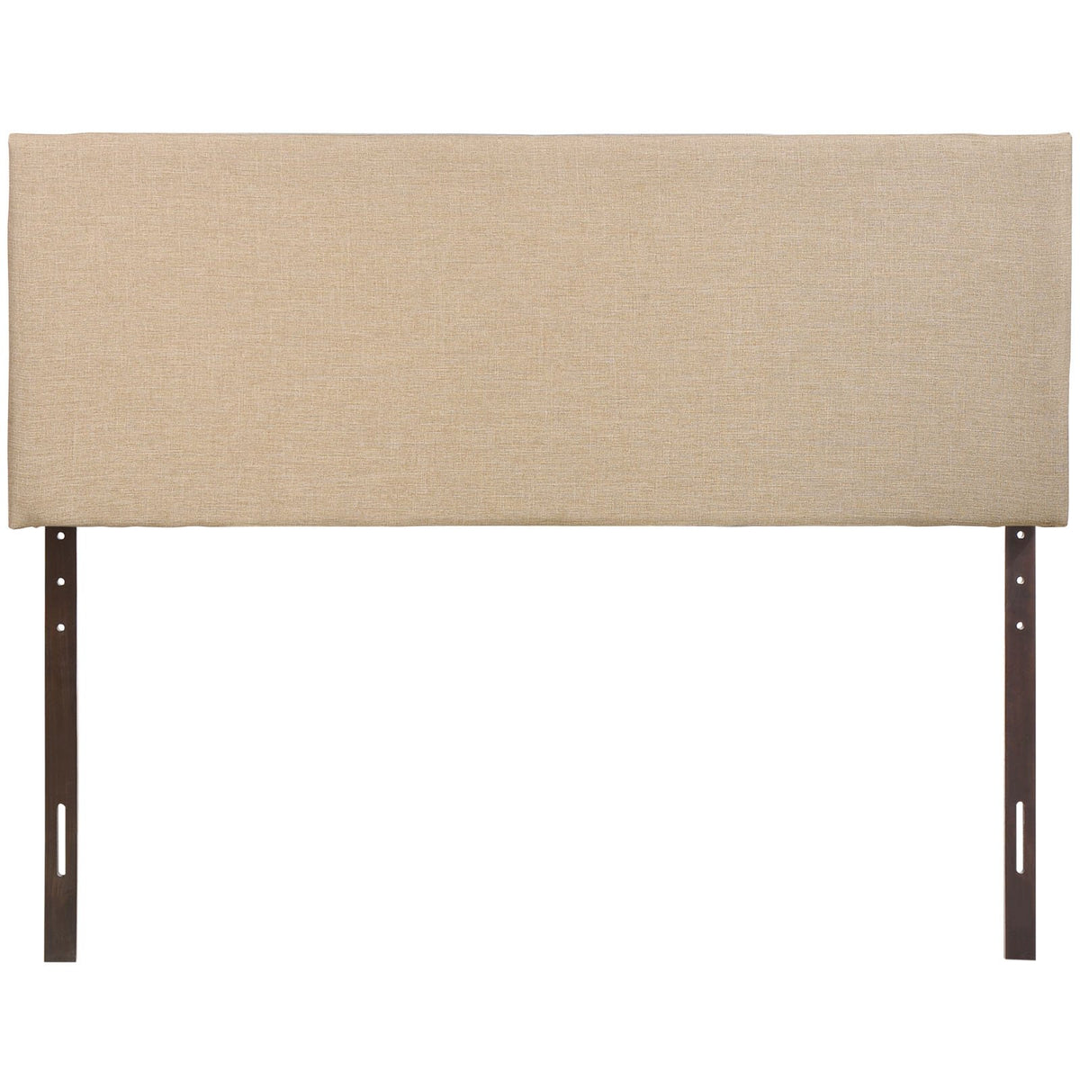 Modway Region Linen Fabric Upholstered Queen Headboard In Caf
