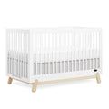 Dream On Me Hygge 5-in-1 Convertible Crib in Weathered Vintage Oak, JPMA & Greenguard Gold Certified, Made of Sustainable Pinewo