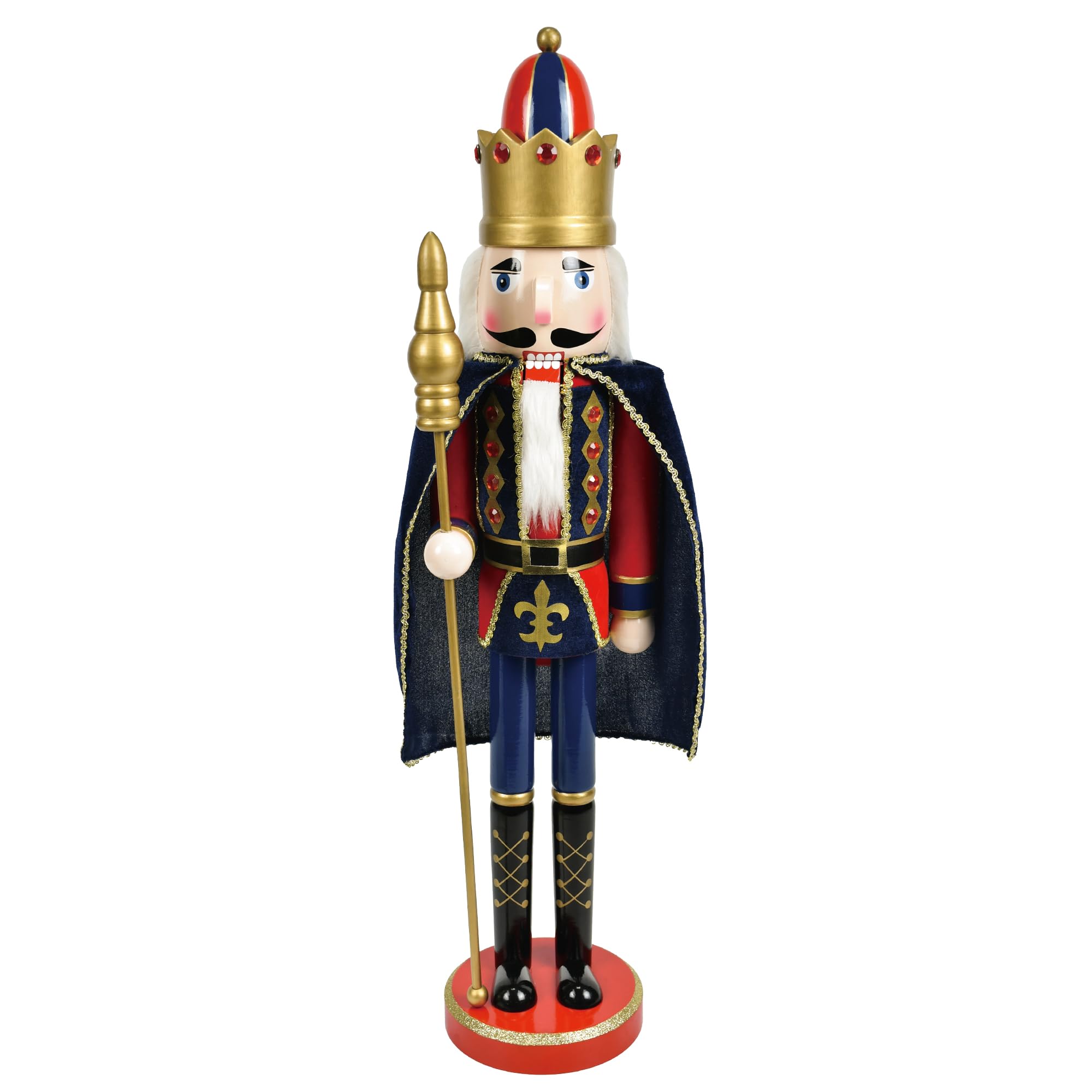 Jeco 36 Inch Nutcracker King with Cape