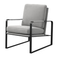 Neos Modern Furniture Accent Chair, Light Gray