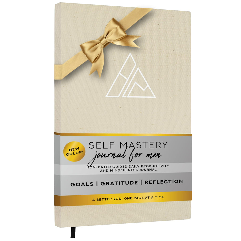 Self-Mastery Journal For Men - Gratitude Journal - 5 Minute Journal - Reflection Manifestation Journal For Mindfulness - Goal/Gu